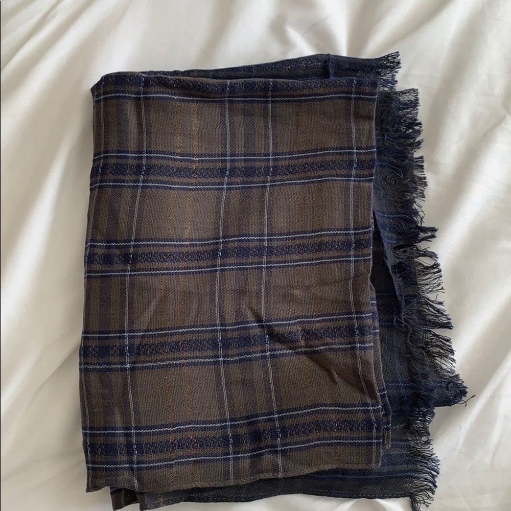 Loft plaid scarf
